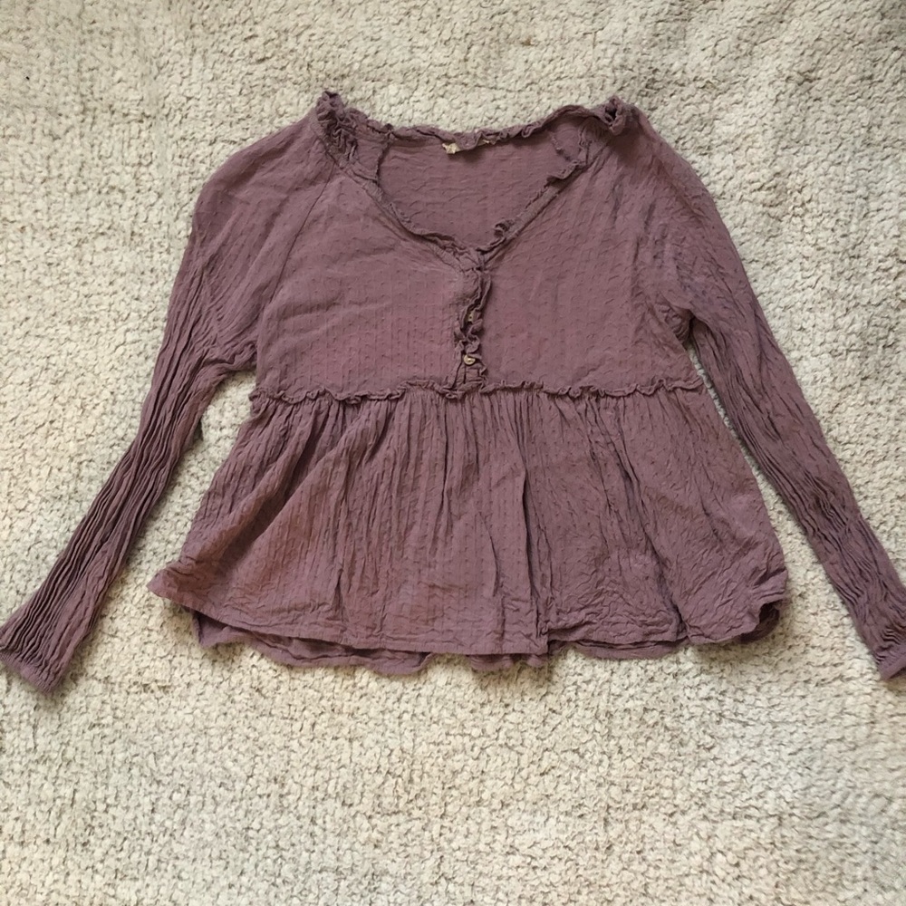Altard state long sleeve blouse